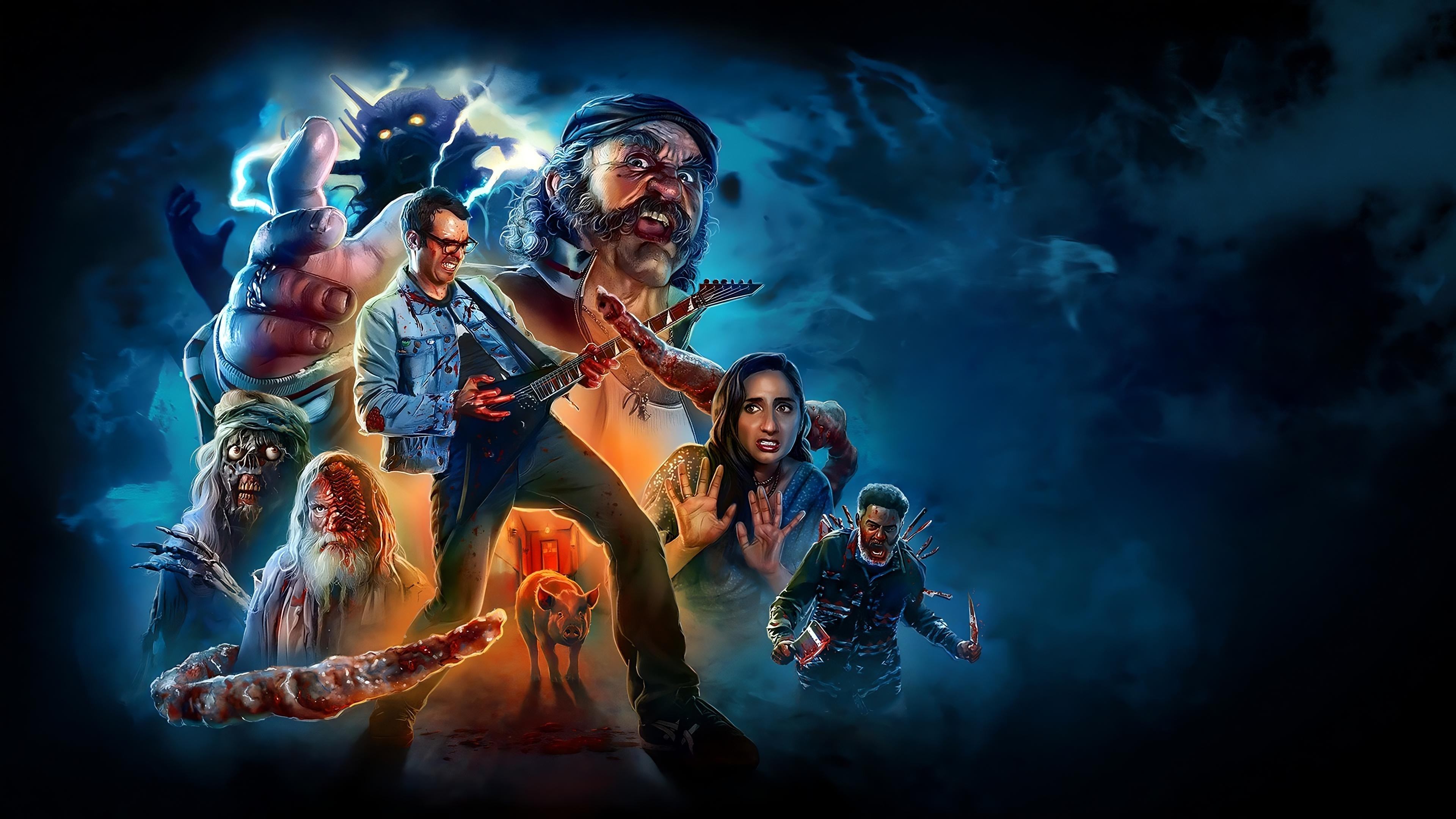 Destroy All Neighbors Background