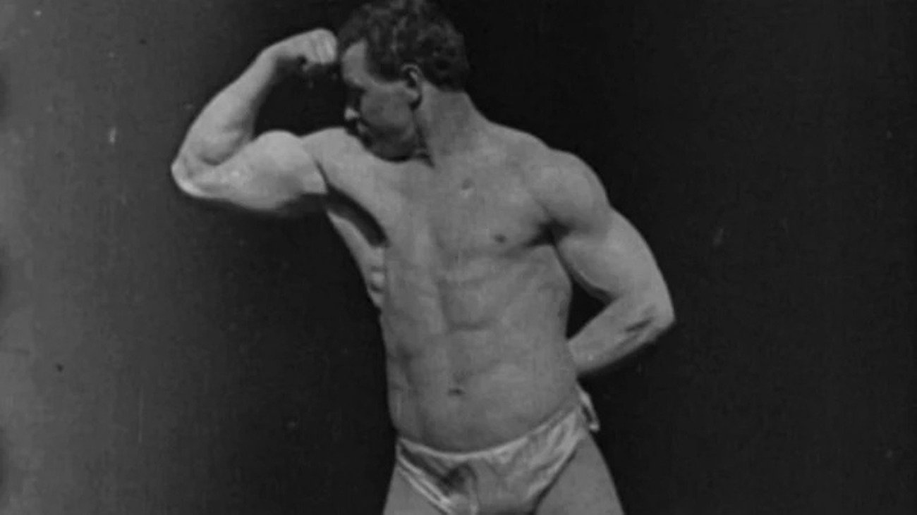 Sandow: The Strong Man Background