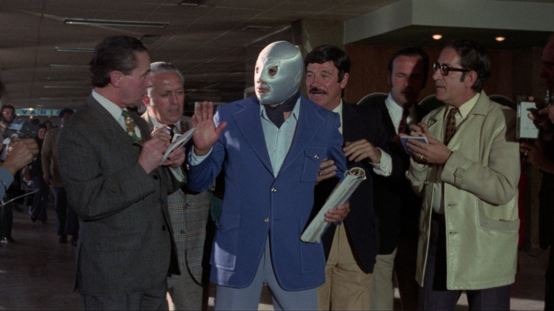 Santo contra el doctor Muerte Background