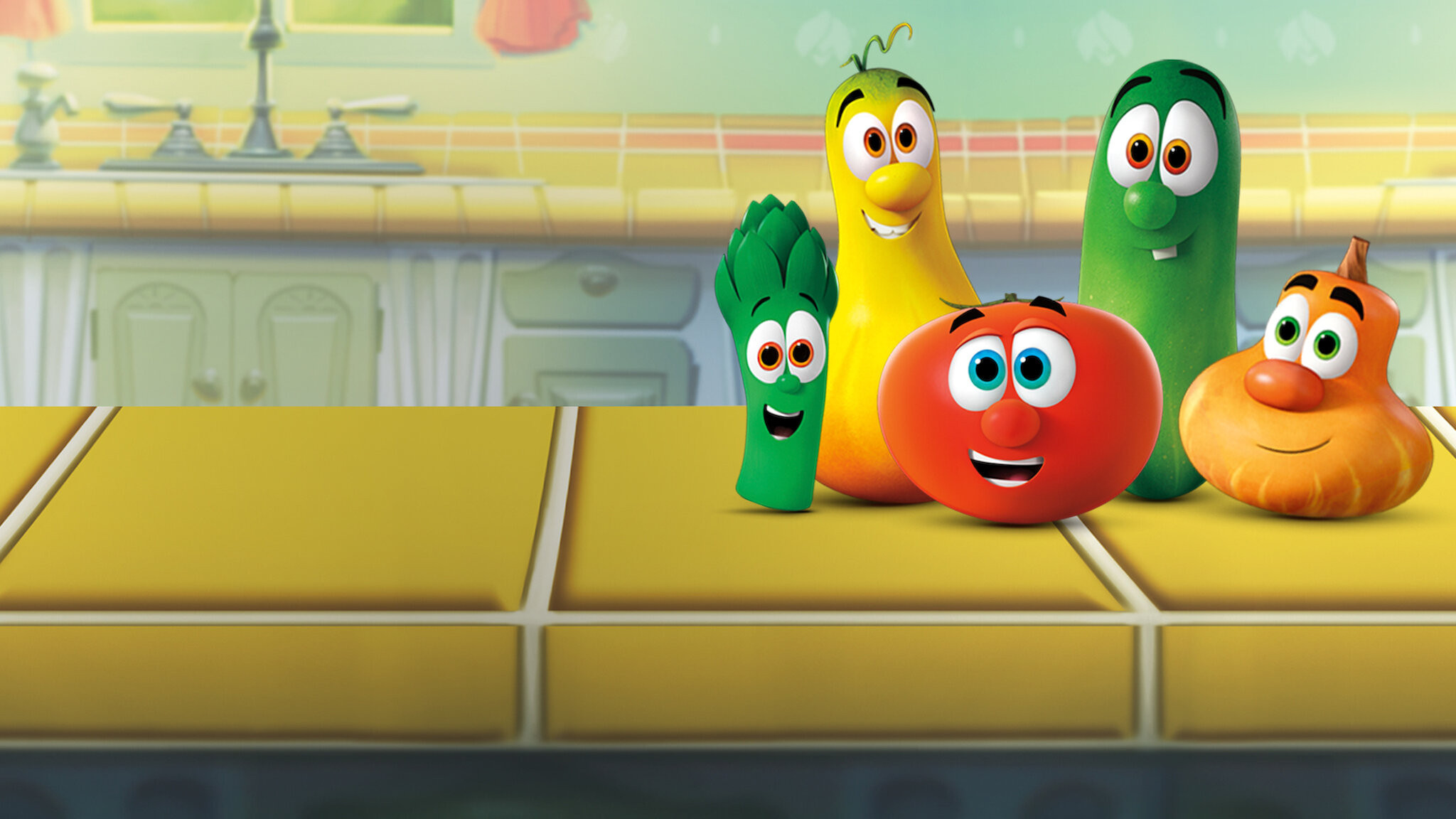 VeggieTales in the House Background