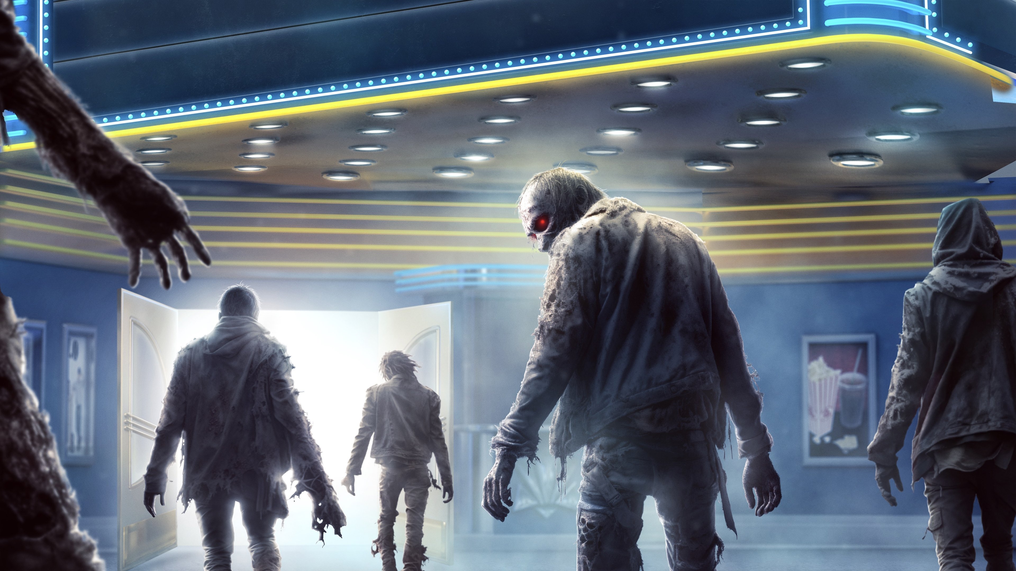 Zombie Town Background