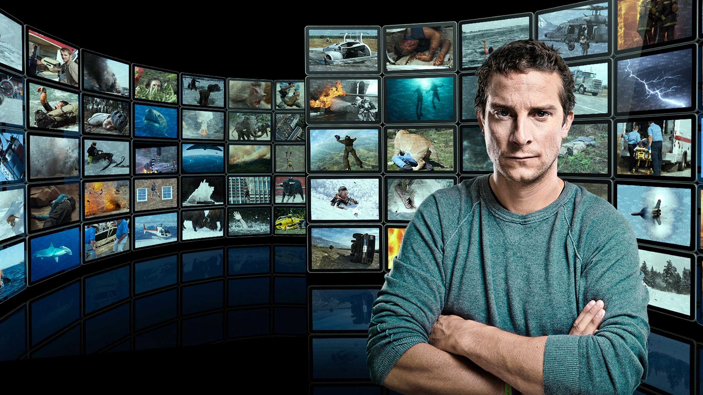 Bear Grylls: Extreme Survival Caught on Camera Background