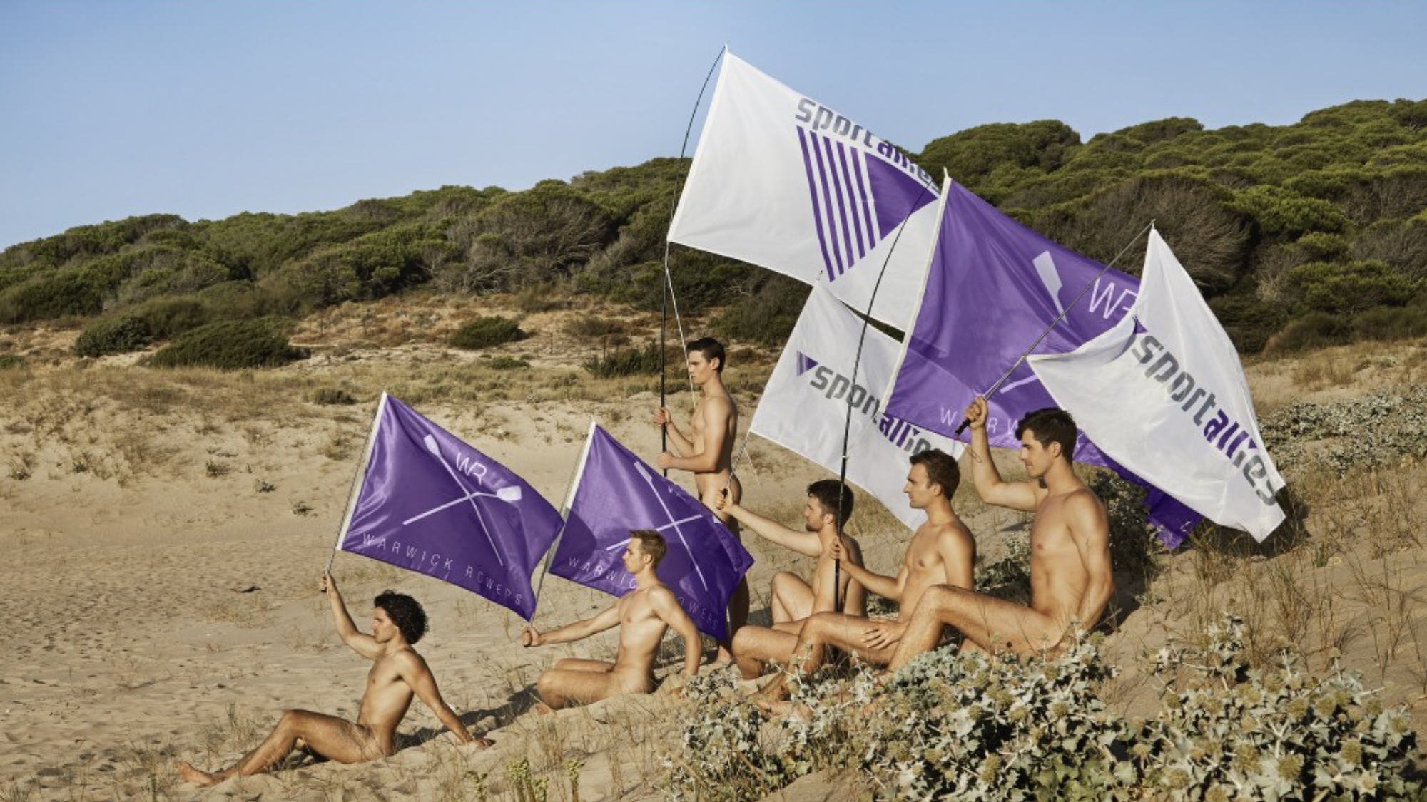 The Warwick Rowers - WR18 The England Film Background