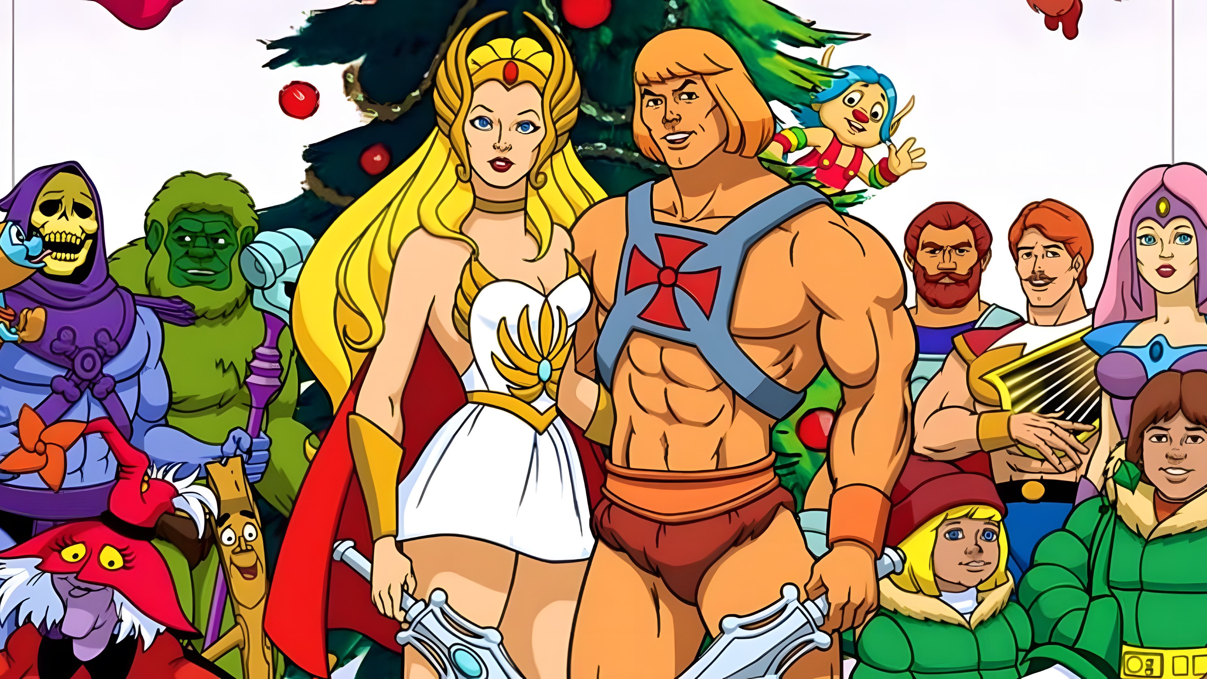 He-Man and She-Ra: A Christmas Special Background
