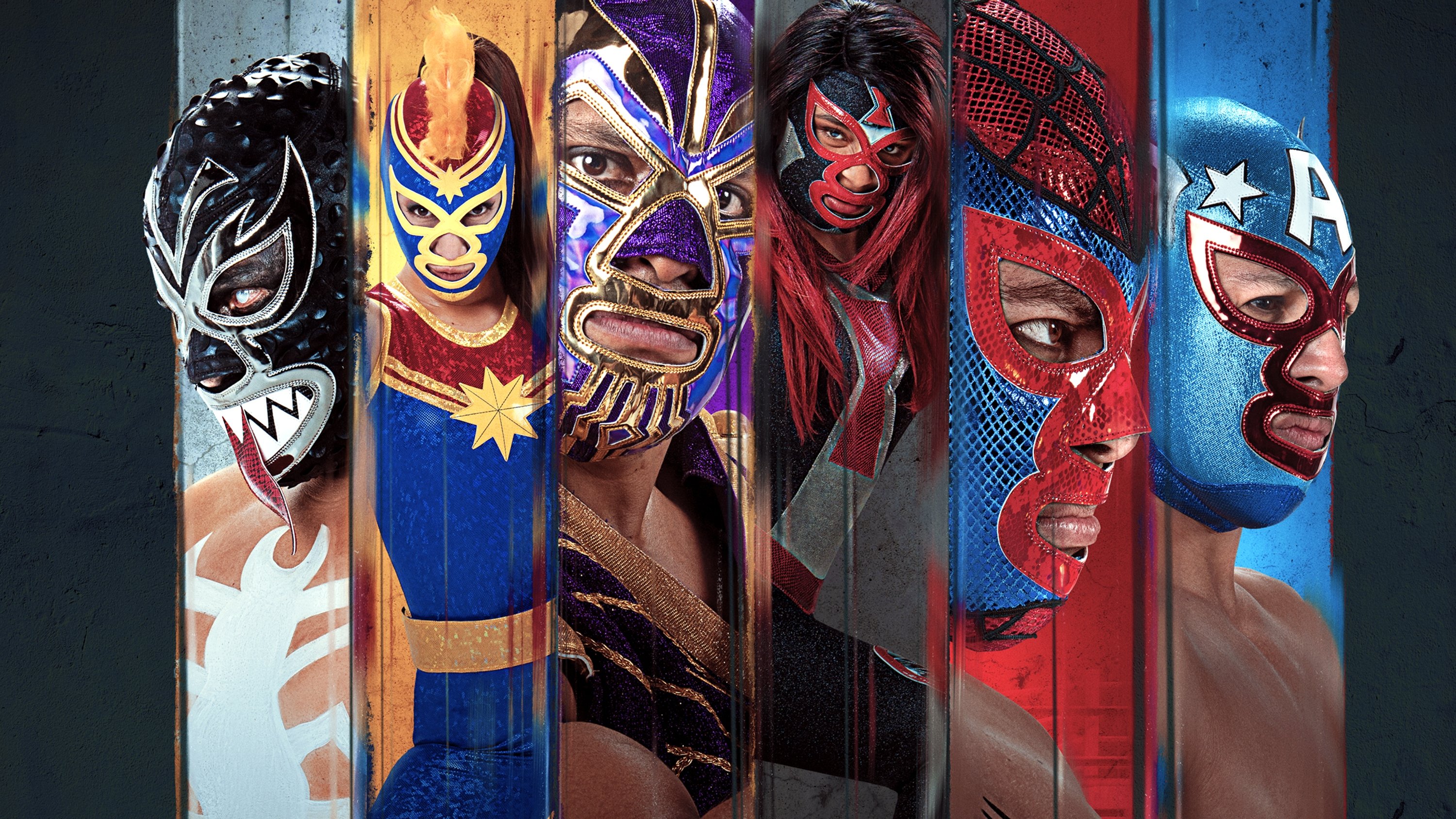 Marvel Lucha Libre Edition: El origen de la máscara Background