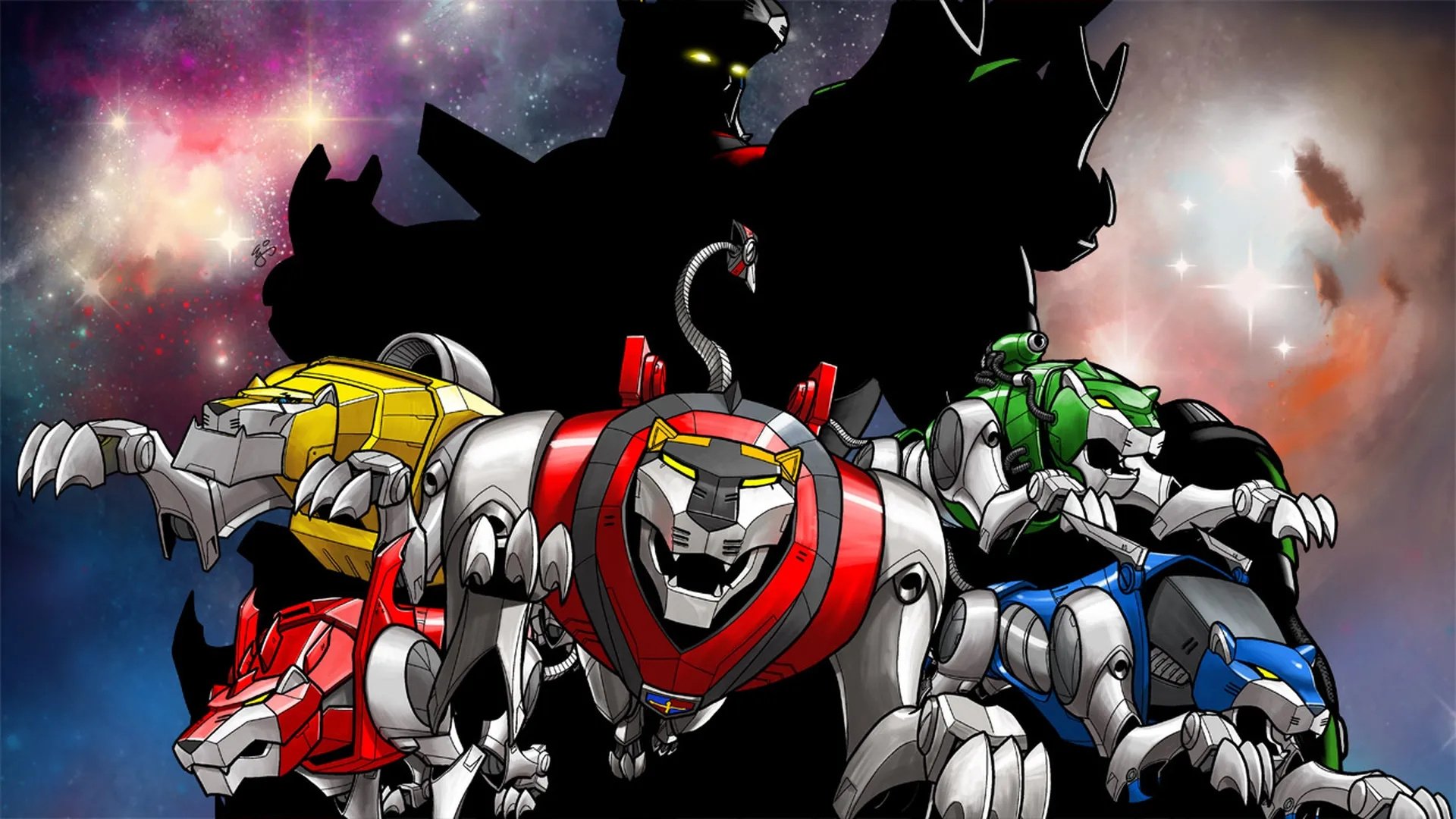 Voltron Force Background